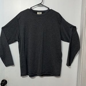 American Eagle Mens Long Sleeve Shirt Black